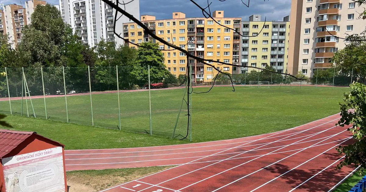 Futbalový areál na Horovej