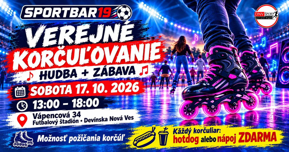 Verejné korčuľovanie v Devínskej novej Vsi